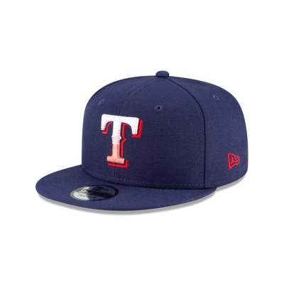 Texas Rangers Gorra | New Era MLB Americana Fade 9fifty Snapback Cap Mexico - Azules